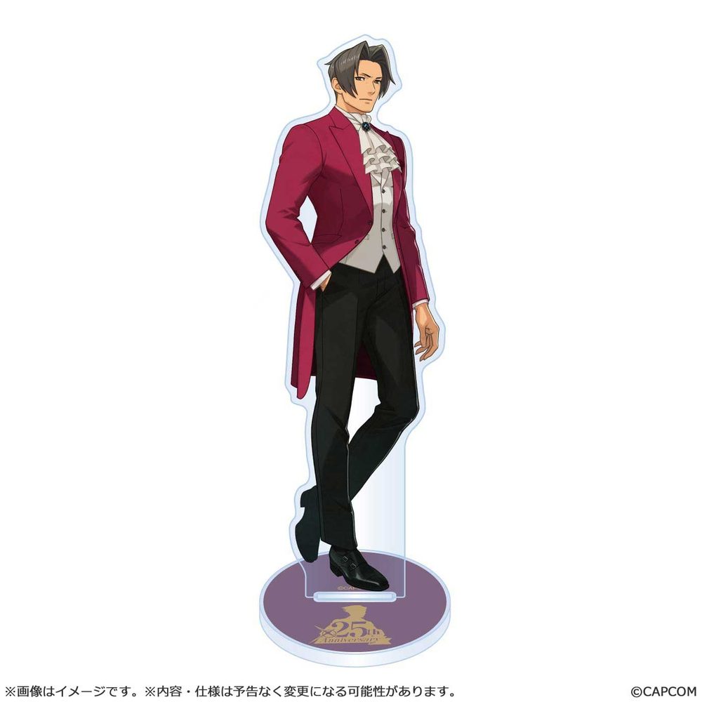 逆転裁判25周年 メインビジュアル アクリルスタンド 御剣怜侍 ("Ace Attorney" 25th Anniversary Main Visual Acrylic Stand Miles Edgeworth)
