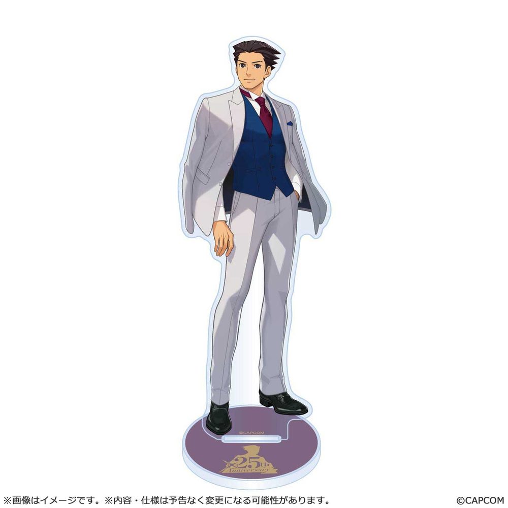 逆転裁判25周年 メインビジュアル アクリルスタンド 成歩堂龍一 ("Ace Attorney" 25th Anniversary Main Visual Acrylic Stand Phoenix Wright)