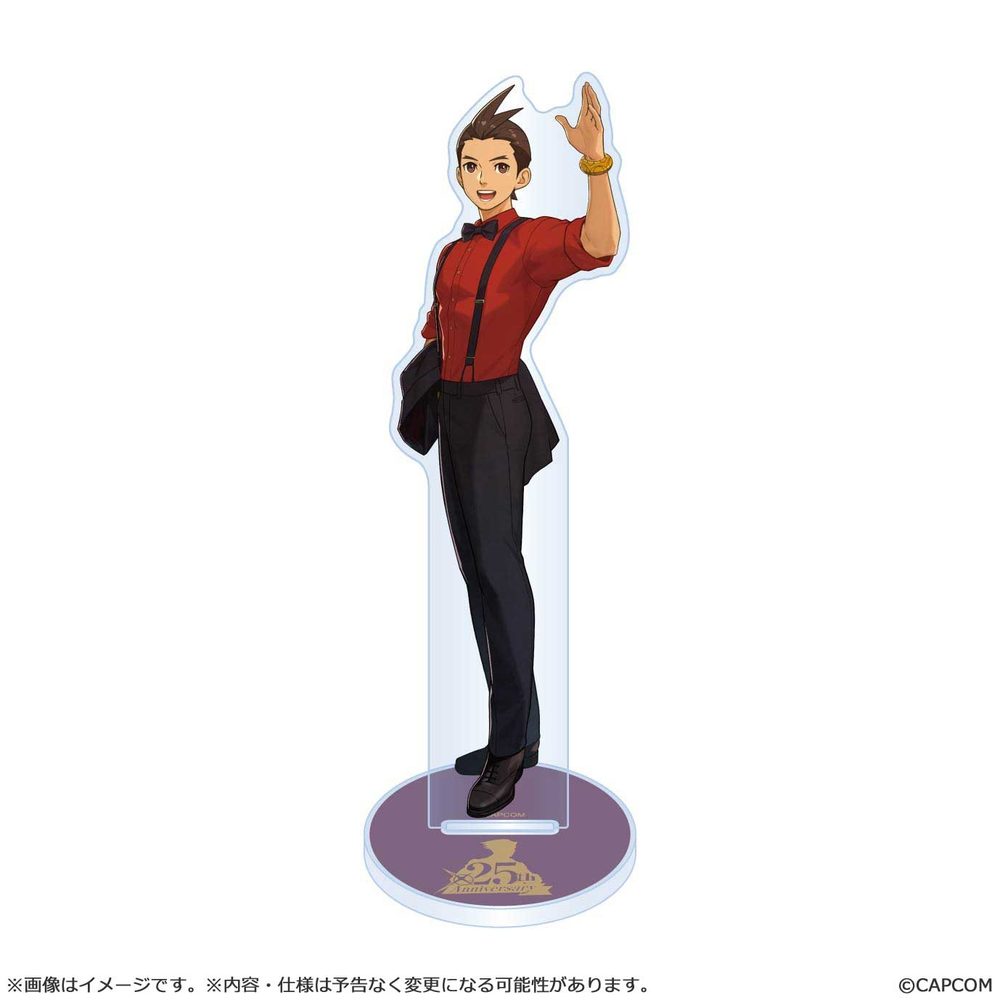逆転裁判25周年 メインビジュアル アクリルスタンド 王泥喜法介 ("Ace Attorney" 25th Anniversary Main Visual Acrylic Stand Apollo Justice)