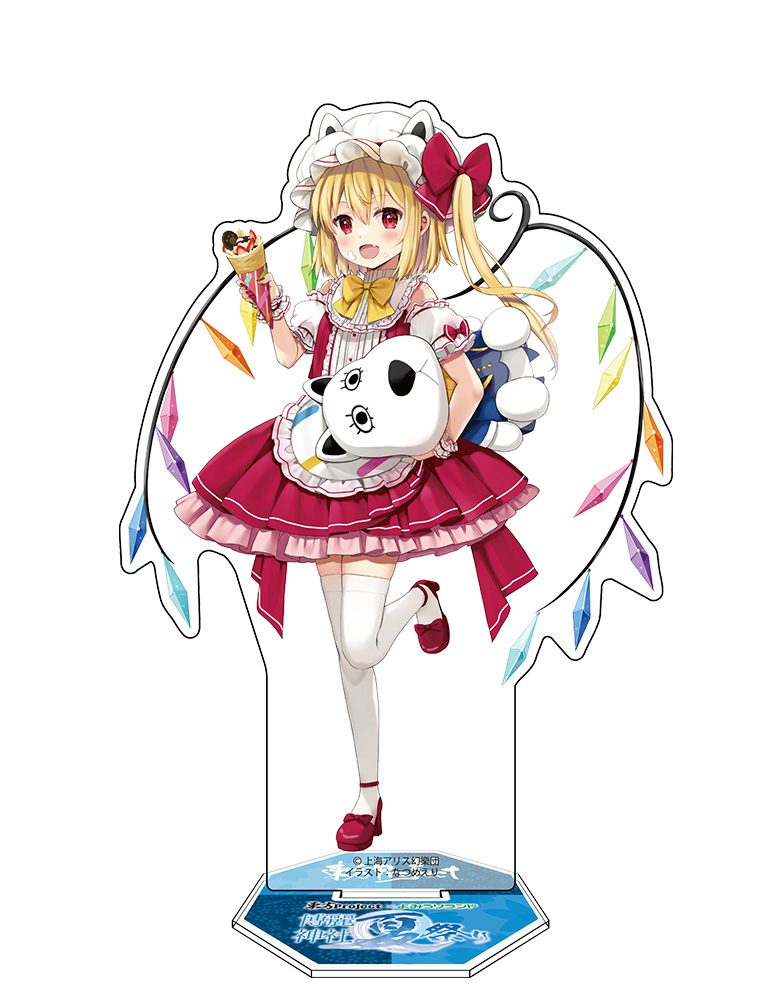 東方Project フランドール・スカーレット アクリルフィギュア よみうりランドVer. illust:なつめえり 1406-1224 ("Touhou Project" Flandre Scarlet Acrylic Figure Yomiuriland Ver. Illust: Eri Natsume 1406-1224)