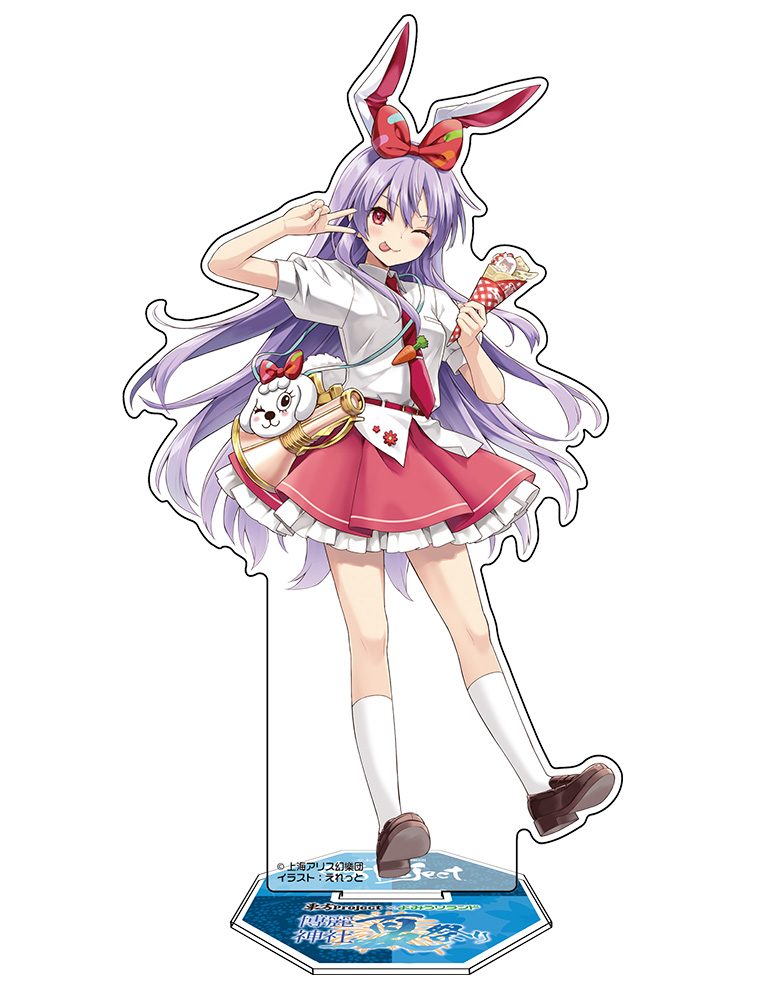 東方Project 鈴仙・優曇華院・イナバ アクリルフィギュア よみうりランド2026Ver. illust:えれっと ("Touhou Project" Reisen Udongein Inaba Acrylic Figure Yomiuriland 2026 Ver. Illust: Eretto)