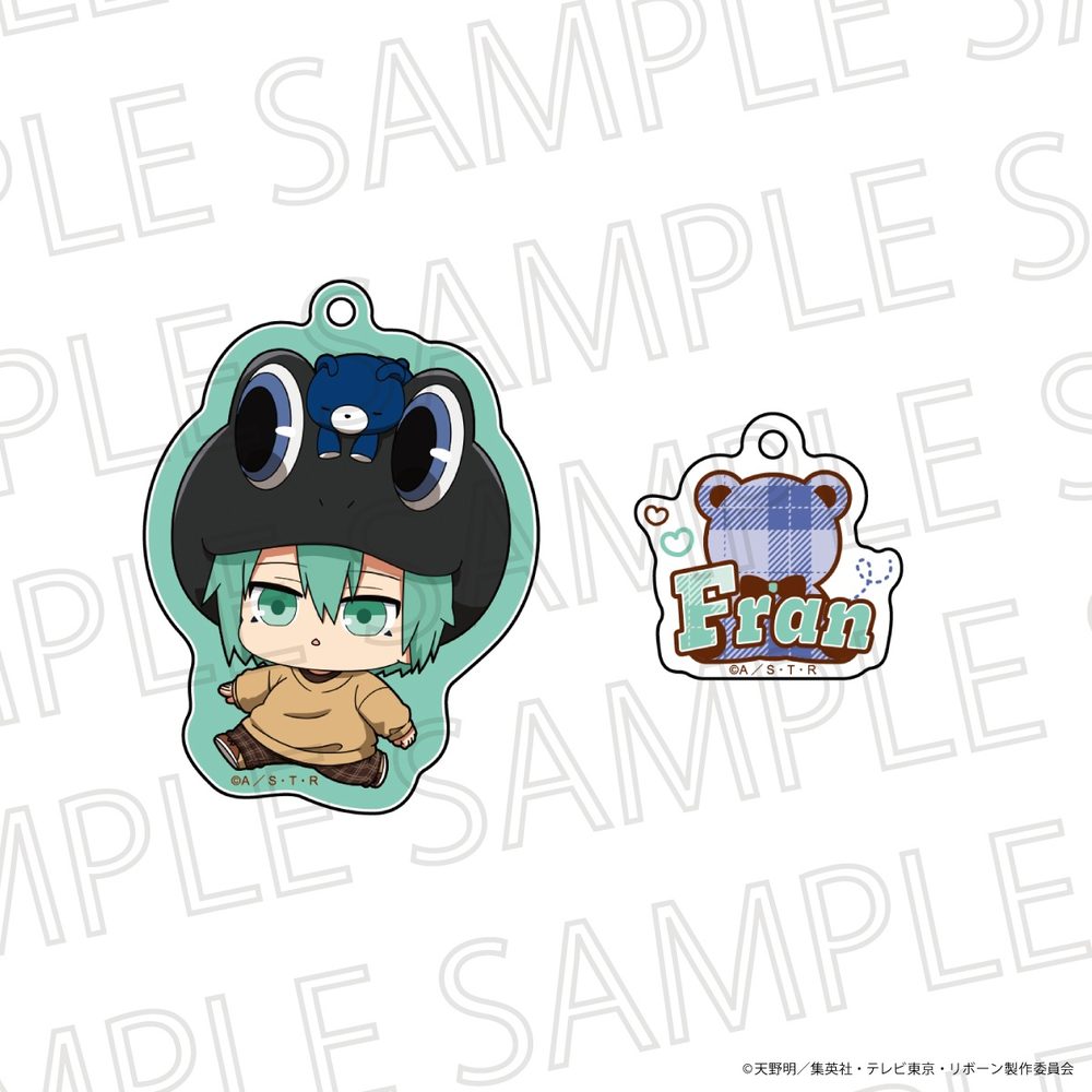 家庭教師ヒットマンREBORN! ぷちてく アクリルキーホルダー フラン ("Reborn!" Puchi Teku Acrylic Key Chain Fran)