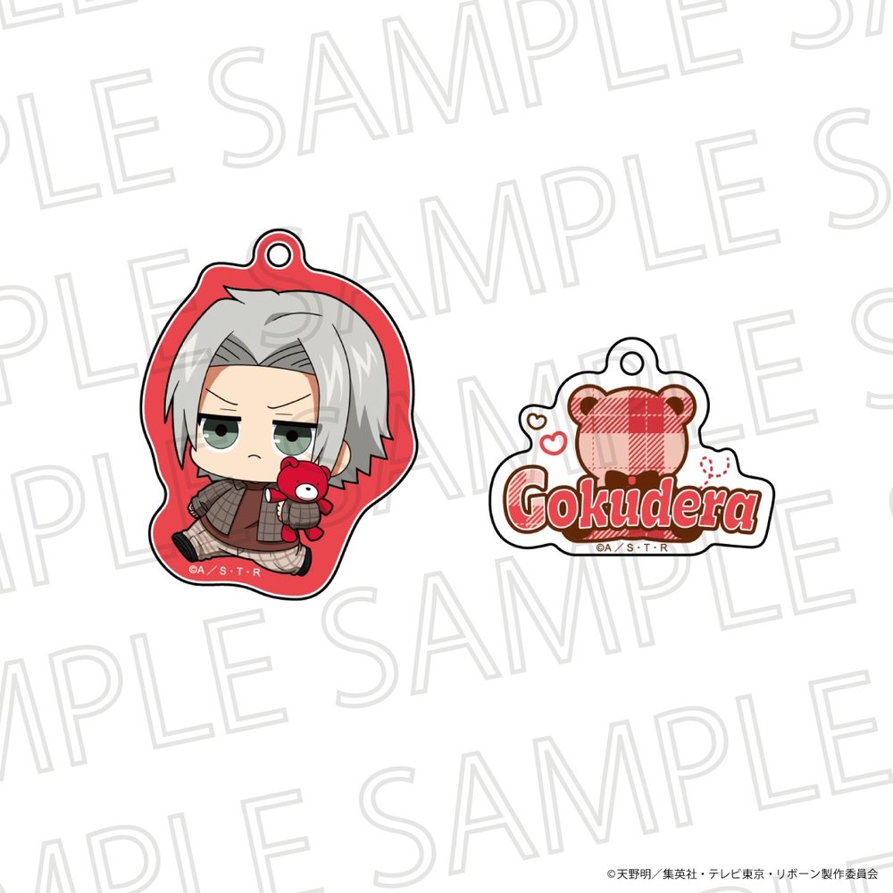 家庭教師ヒットマンREBORN! ぷちてく アクリルキーホルダー 獄寺隼人 ("Reborn!" Puchi Teku Acrylic Key Chain Gokudera Hayato)