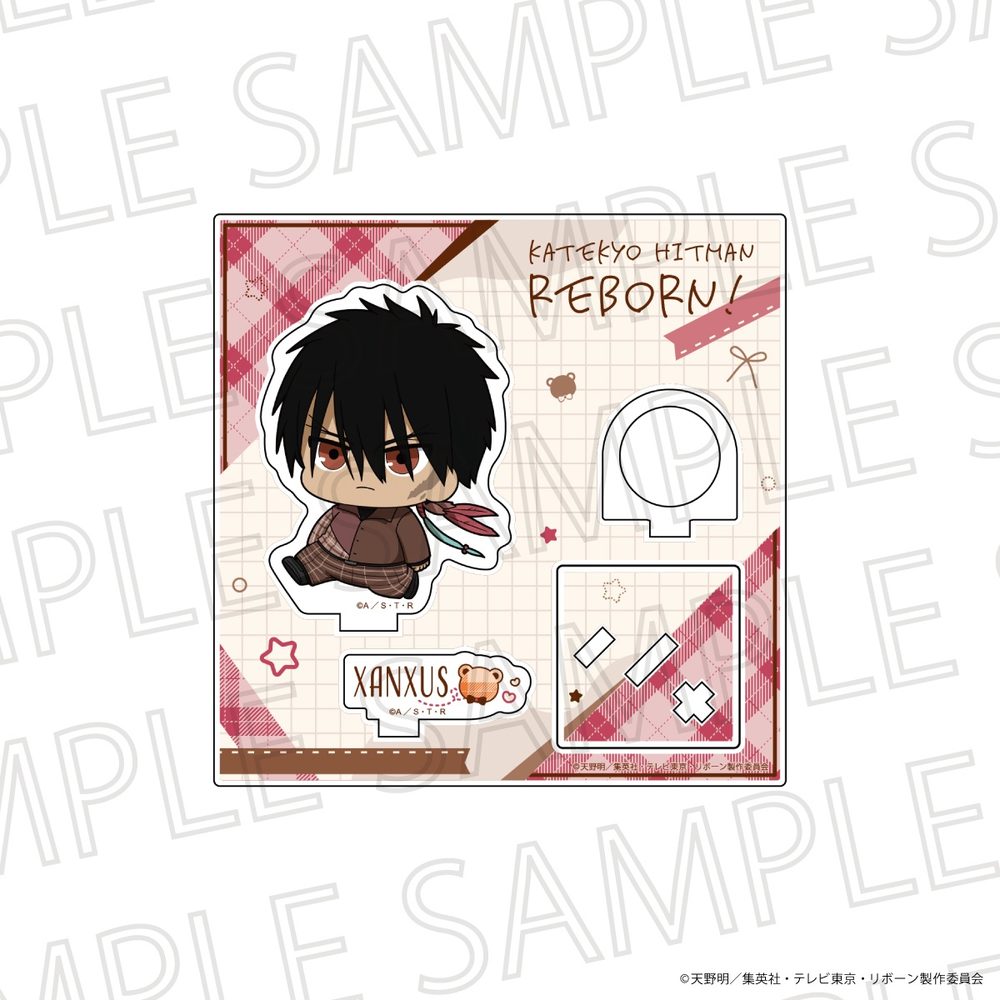 家庭教師ヒットマンREBORN! ぷちてく アクリルリングスタンド XANXUS(10年後) ("Reborn!" Puchi Teku Acrylic Ring Stand XANXUS (10 Years Later))