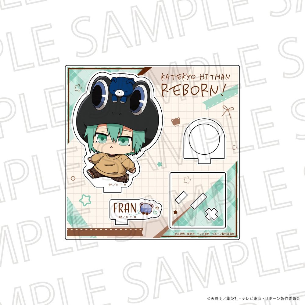家庭教師ヒットマンREBORN! ぷちてく アクリルリングスタンド フラン ("Reborn!" Puchi Teku Acrylic Ring Stand Fran)