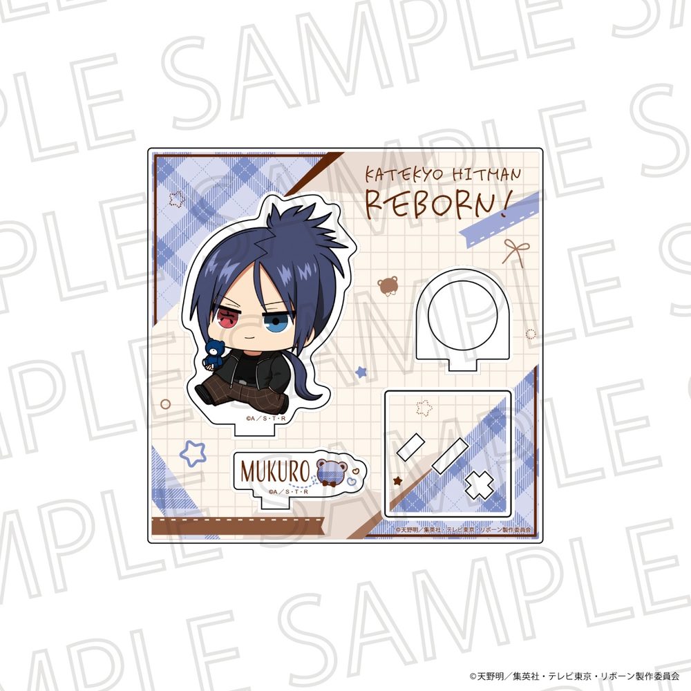 家庭教師ヒットマンREBORN! ぷちてく アクリルリングスタンド 六道骸(10年後) ("Reborn!" Puchi Teku Acrylic Ring Stand Rokudo Mukuro (10 Years Later))