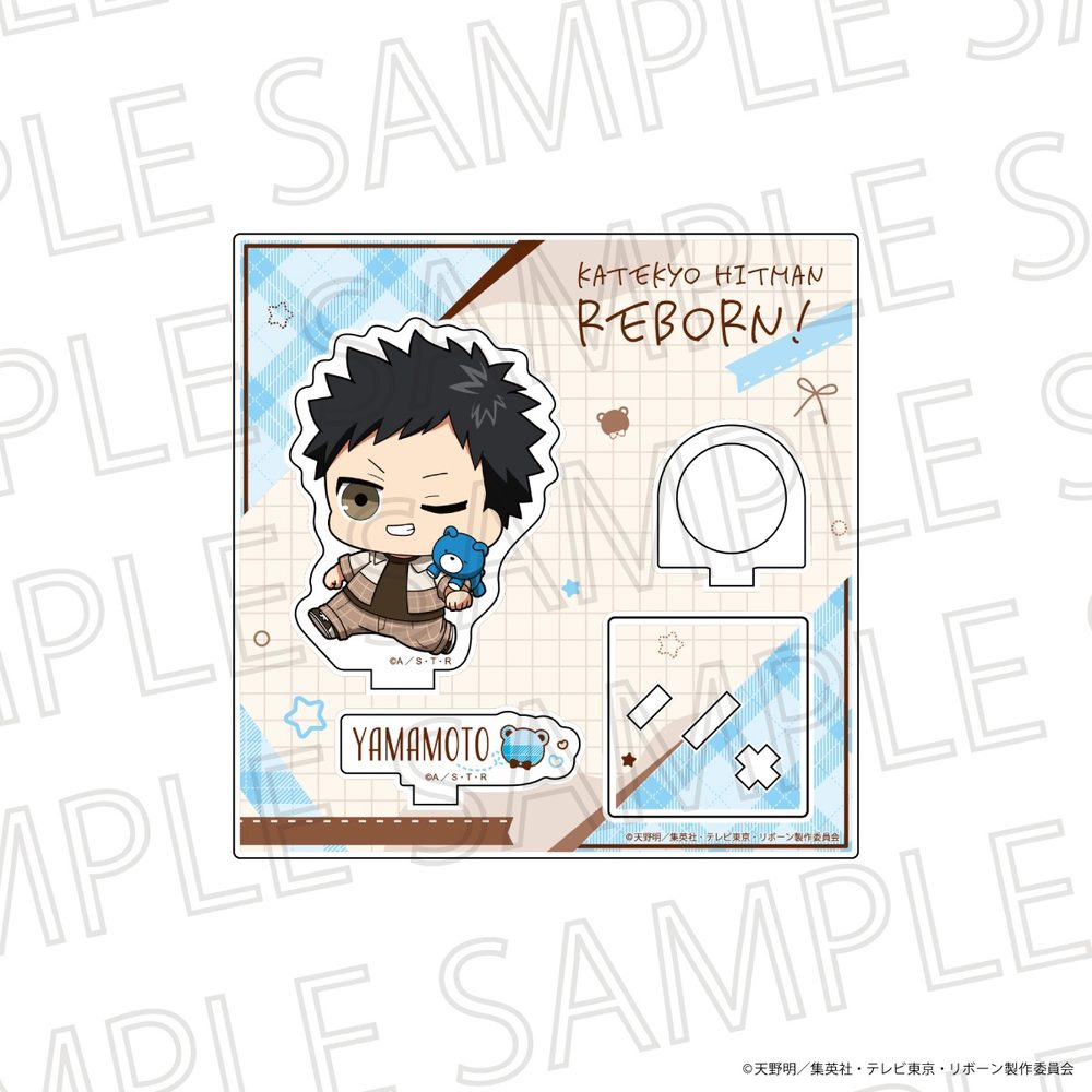 家庭教師ヒットマンREBORN! ぷちてく アクリルリングスタンド 山本武 ("Reborn!" Puchi Teku Acrylic Ring Stand Yamamoto Takeshi)