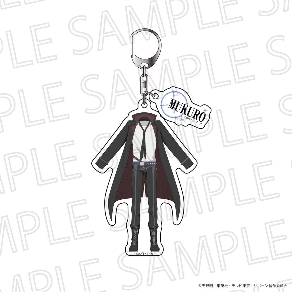 家庭教師ヒットマンREBORN! 衣装アクリルチャーム 六道骸(10年後) ("Reborn!" Uniform Acrylic Charm Rokudo Mukuro (10 Years Later))