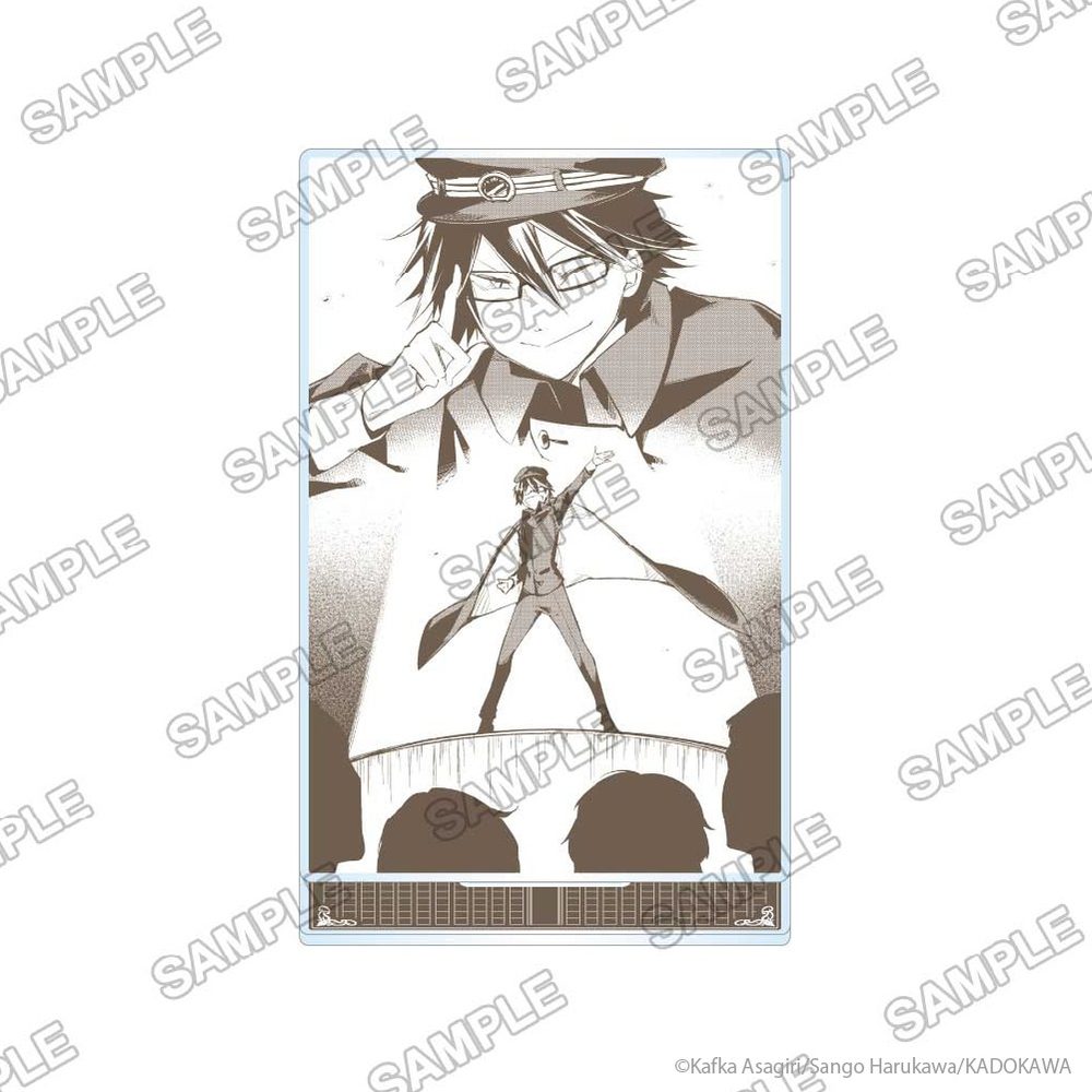 文豪ストレイドッグス 探偵社設立秘話 挿絵アクリルスタンド 江戸川乱歩 ("Bungo Stray Dogs: The Untold Origins of the Detective Agency" Book Illustration Acrylic Stand Edogawa Rampo)