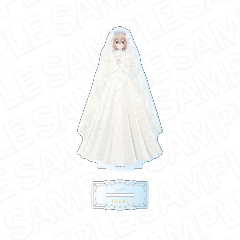 私を喰べたい、ひとでなし デカアクリルスタンド 比名子 ウエディングドレスVer. ("This Monster Wants to Eat Me" Deka Acrylic Stand Hinako Wedding Dress Ver.)