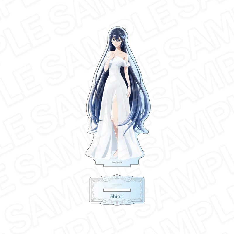 私を喰べたい、ひとでなし デカアクリルスタンド 汐莉 ウエディングドレスVer. ("This Monster Wants to Eat Me" Deka Acrylic Stand Shiori Wedding Dress Ver.)