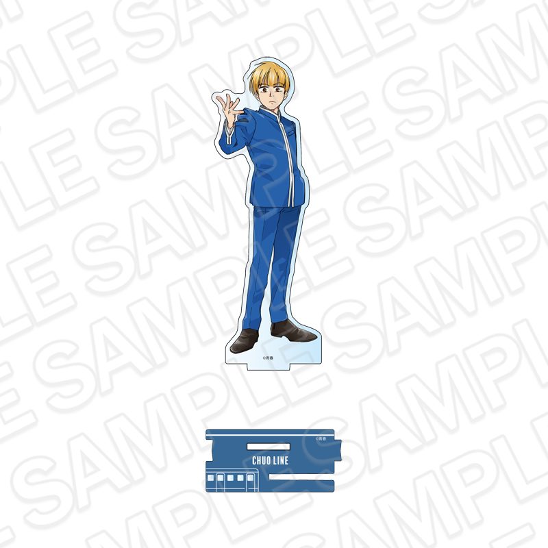 青春鉄道 アクリルフィギュア 中央本線 ("Aoharu Tetsudo" Acrylic Figure Chuo Main Line)