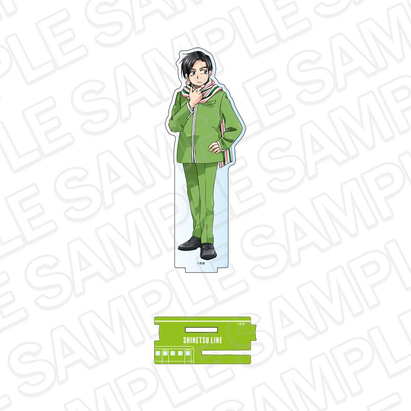 青春鉄道 アクリルフィギュア 信越本線 B ("Aoharu Tetsudo" Acrylic Figure Shinetsu Line B)