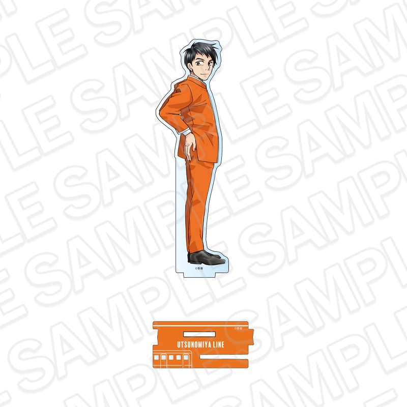 青春鉄道 アクリルフィギュア 宇都宮線 ("Aoharu Tetsudo" Acrylic Figure Utsunomiya Line)