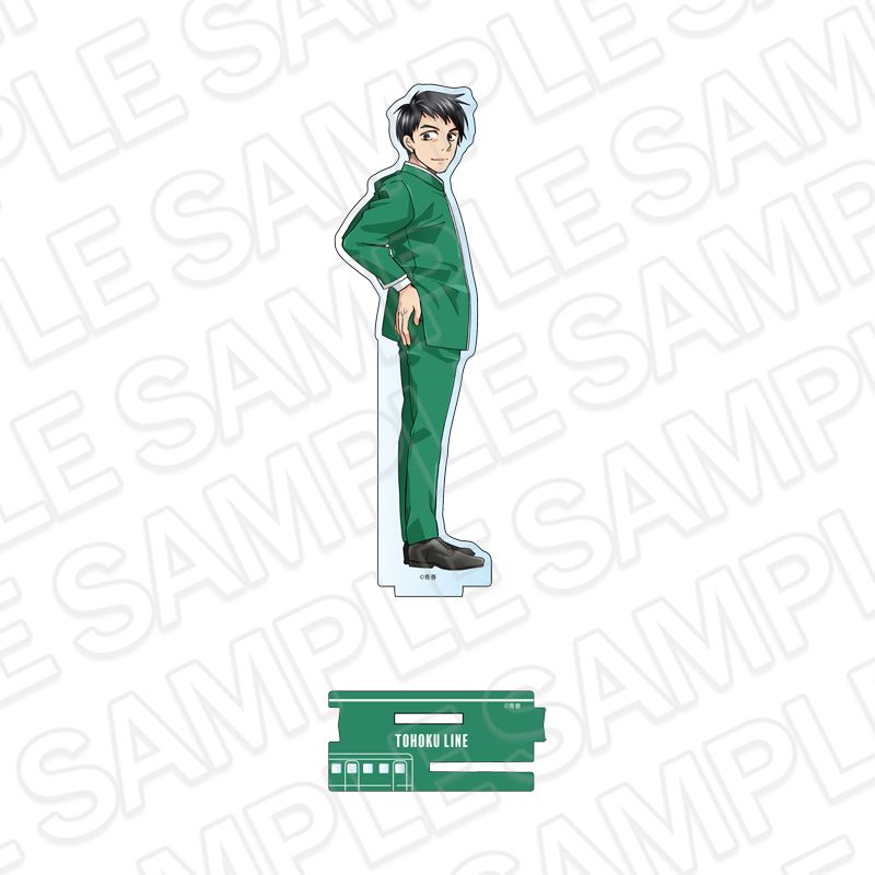 青春鉄道 アクリルフィギュア 東北本線 ("Aoharu Tetsudo" Acrylic Figure Tohoku Line)
