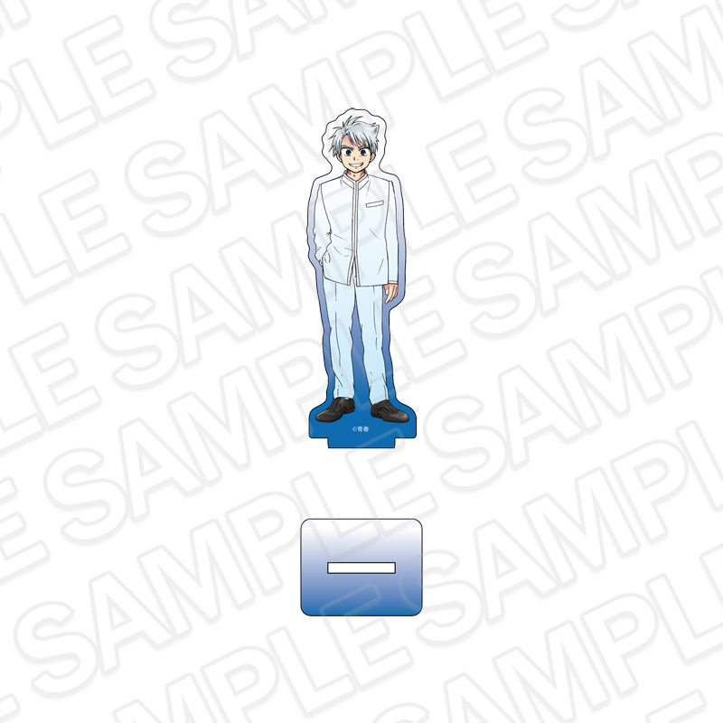 青春鉄道 透けるアクリルスタンド 函館本線 ("Aoharu Tetsudo" See-through Acrylic Stand Hakodate Line)