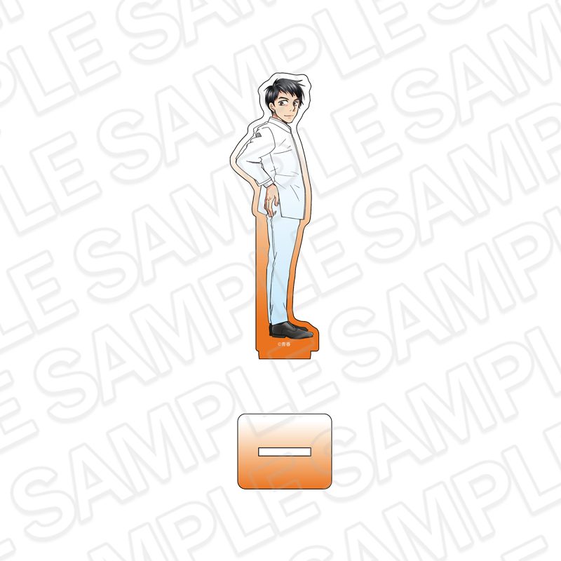 青春鉄道 透けるアクリルスタンド 宇都宮線 ("Aoharu Tetsudo" See-through Acrylic Stand Utsunomiya Line)