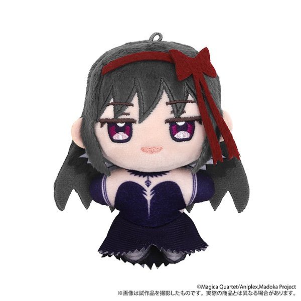 魔法少女まどか☆マギカ ぬいパル(ぬいぐるみマスコット) 悪魔ほむら ("Puella Magi Madoka Magica" Nui Pal (Plush Mascot) Devil Homura)