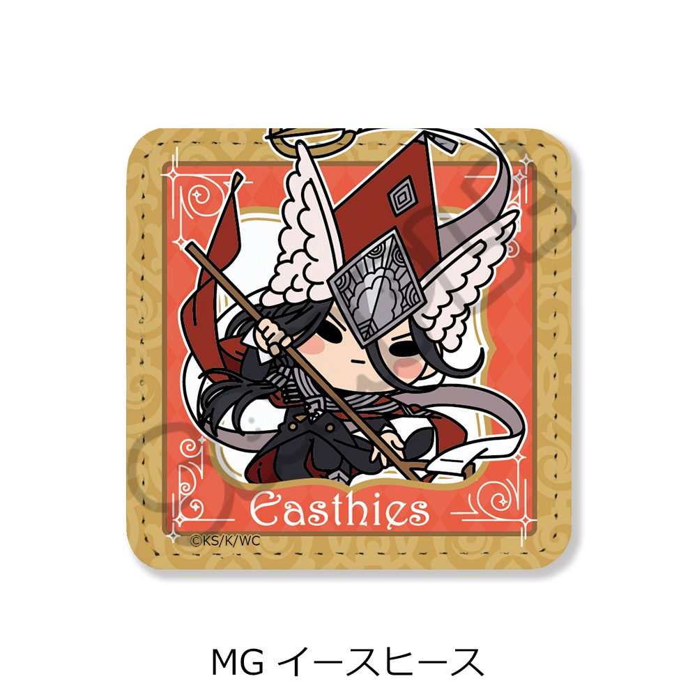 とんがり帽子のアトリエ 第2弾 レザーバッジ(スクエア) MG イースヒース ("Witch Hat Atelier" Vol. 2 Leather Badge (Square) MG Easthies)
