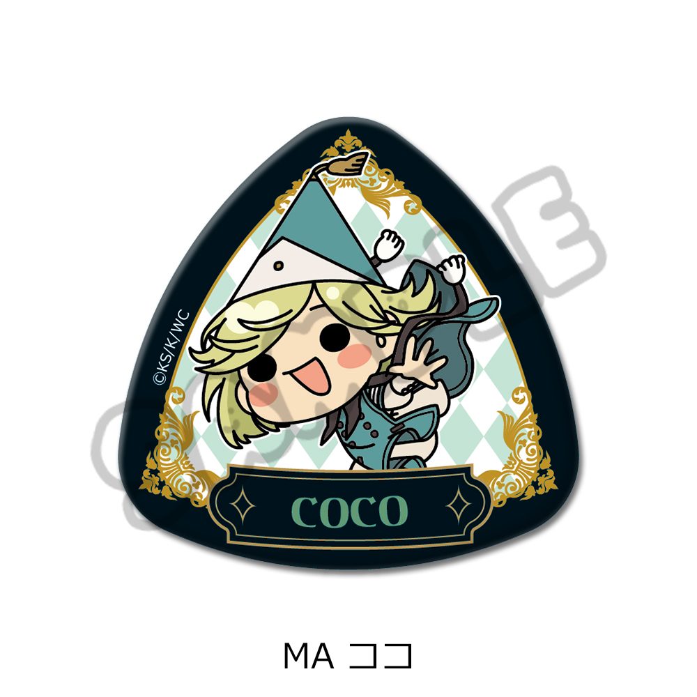 とんがり帽子のアトリエ 第2弾 三角形缶バッジ MA ココ ("Witch Hat Atelier" Vol. 2 Triangle Can Badge MA Coco)