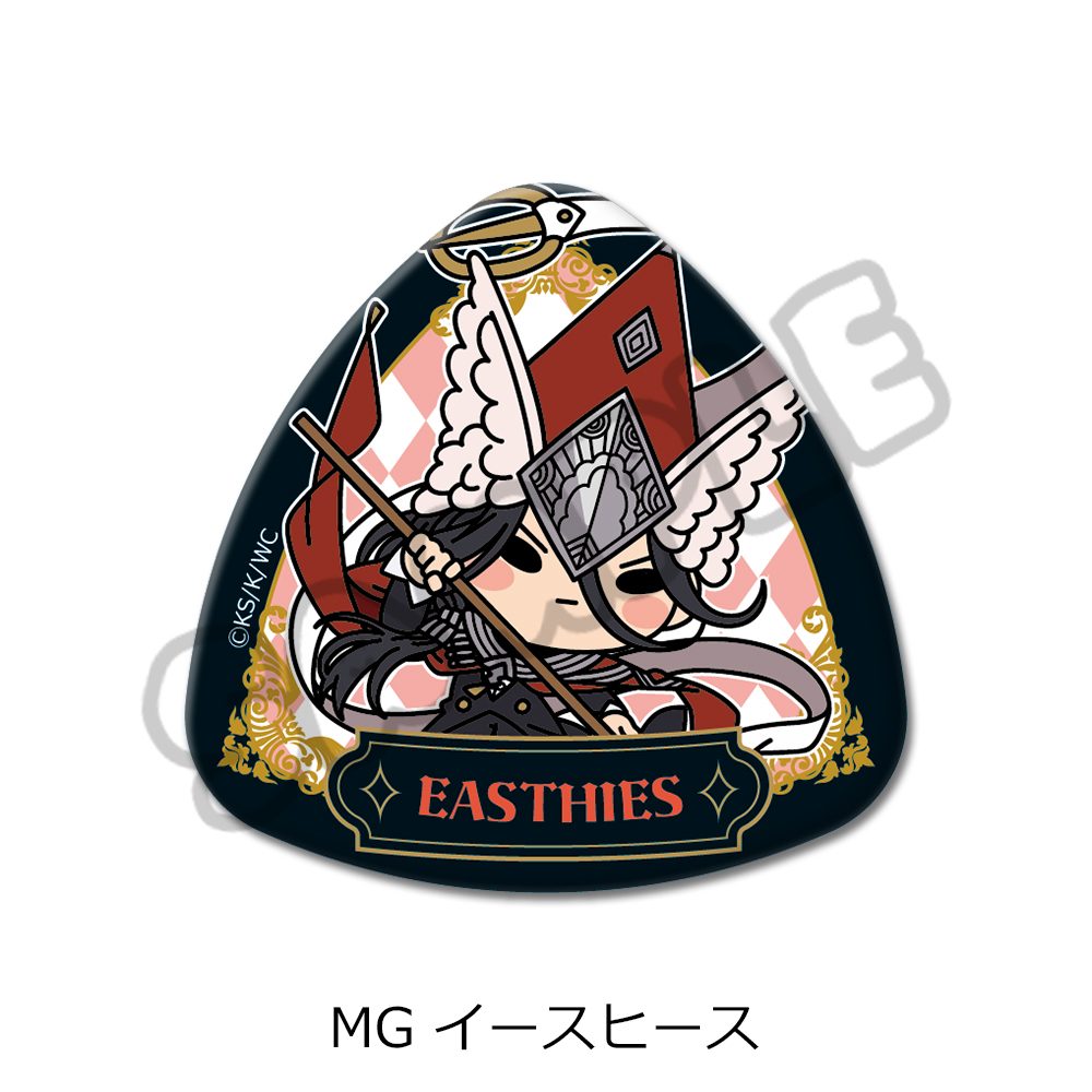 とんがり帽子のアトリエ 第2弾 三角形缶バッジ MG イースヒース ("Witch Hat Atelier" Vol. 2 Triangle Can Badge MG Easthies)