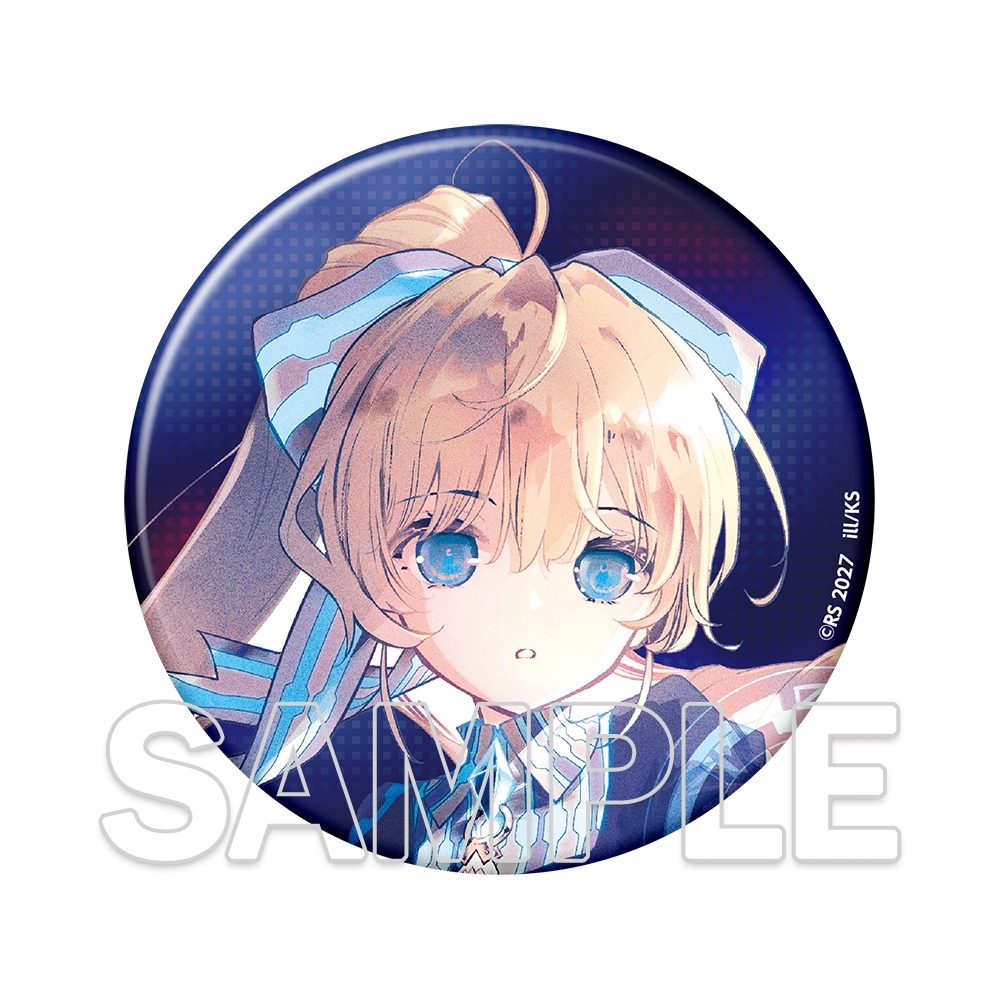 ウィザーズ・ブレイン 25周年記念 BIGホログラム缶バッジ セレスティ・E・クライン ("Wizard's Brain" 25th Anniversary Big Hologram Can Badge Celesty E Klein)