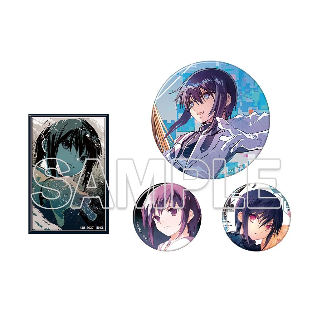 ウィザーズ・ブレイン 25周年記念 缶バッジセット 天樹錬 ("Wizard's Brain" 25th Anniversary Can Badge Set Amagi Ren)