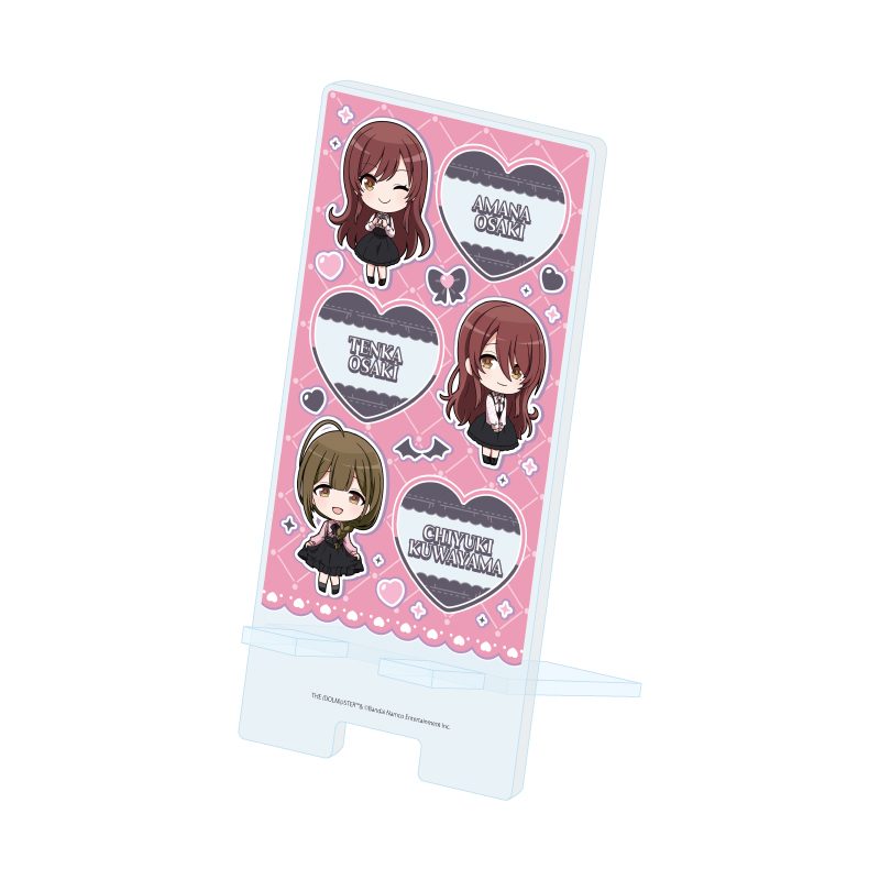 スマキャラスタンド アイドルマスター シャイニーカラーズ 10 283プロ アルストロメリア ダークガーリーファッションVer.(ミニキャライラスト) (Sma Chara Stand "The Idolmaster Shiny Colors" 10 283 Production ALSTROEMERIA Dark Girly Fashion Ver. (Mini Character Illustration))
