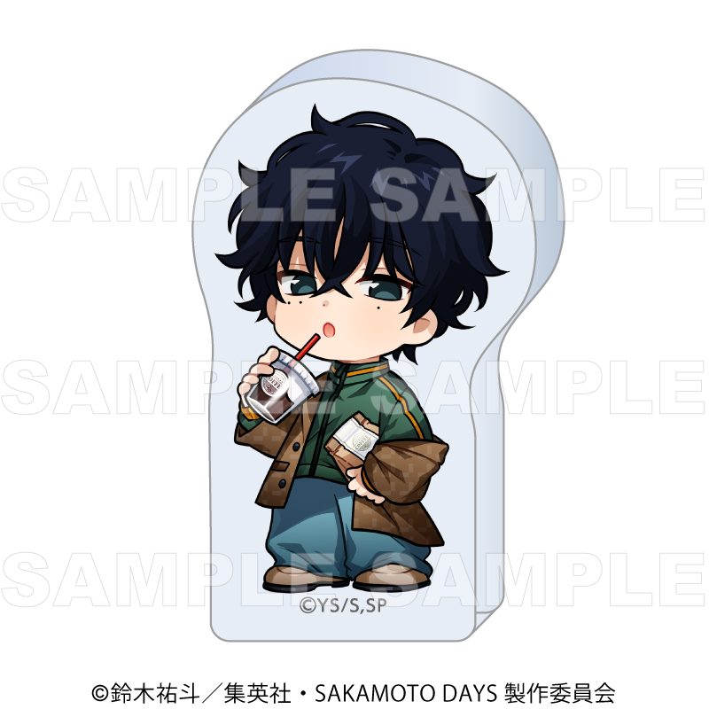 SAKAMOTO DAYS Vintage Style ちびキャラVer. アクリルブロック 勢羽夏生 ("Sakamoto Days" Vintage Style Chibi Chara Ver. Acrylic Block Seba Natsuki)