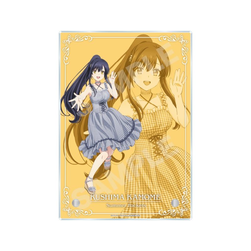 Summer Pockets アクリルボード -技- 03 久島鴎 ("Summer Pockets" Acrylic Board -Waza- 03 Kushima Kamome)