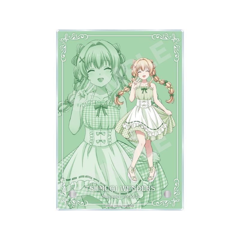 Summer Pockets アクリルボード -技- 04 紬ヴェンダース ("Summer Pockets" Acrylic Board -Waza- 04 Tsumugi Wenders)