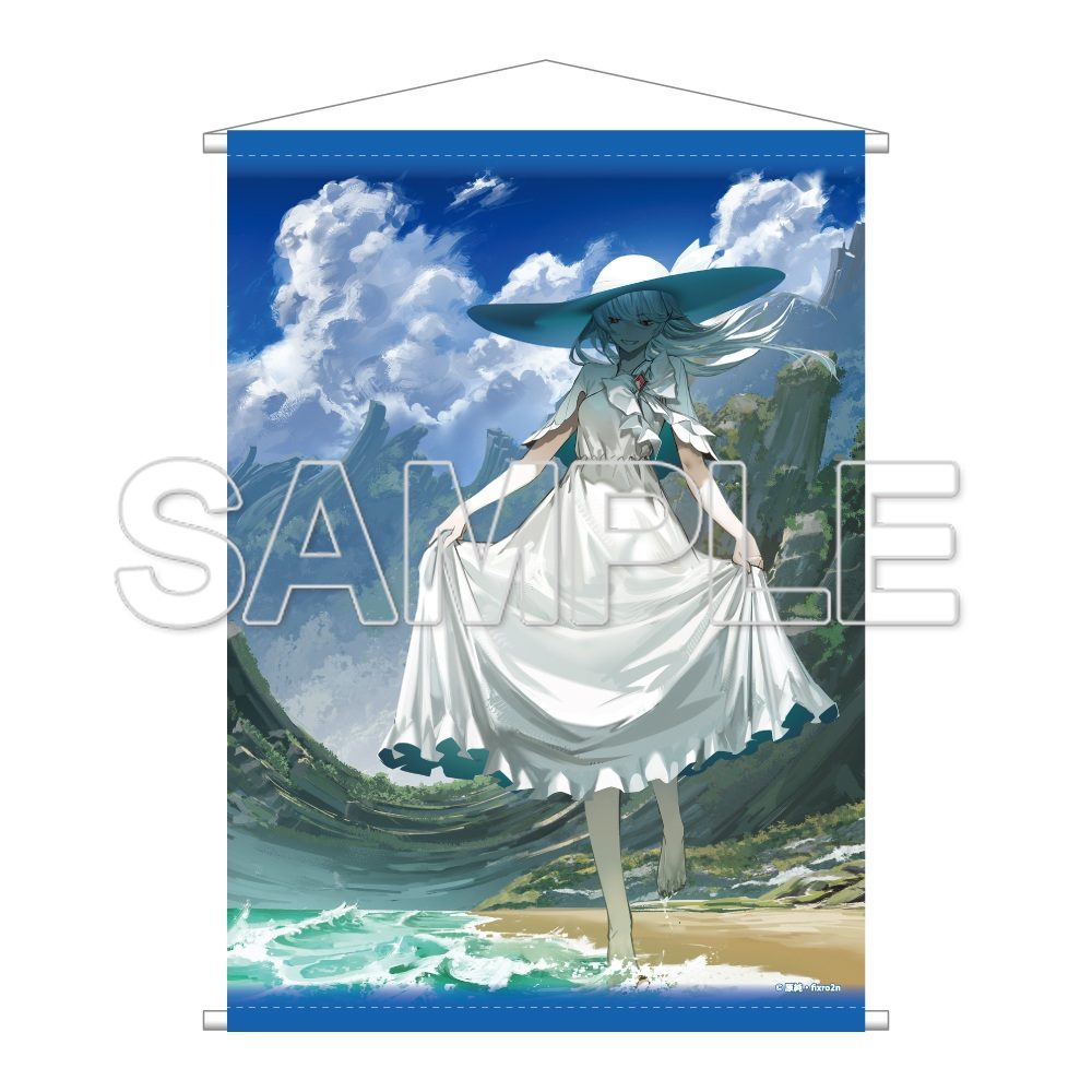 黄金の経験値 B2タペストリー レア-海辺- ("The Golden Experience Point" B2 Tapestry Rare -Seaside-)