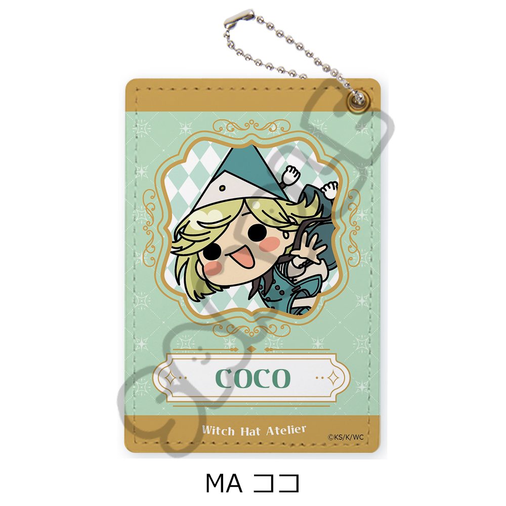 とんがり帽子のアトリエ 第2弾 パスケース MA ココ ("Witch Hat Atelier" Vol. 2 Pass Case MA Coco)