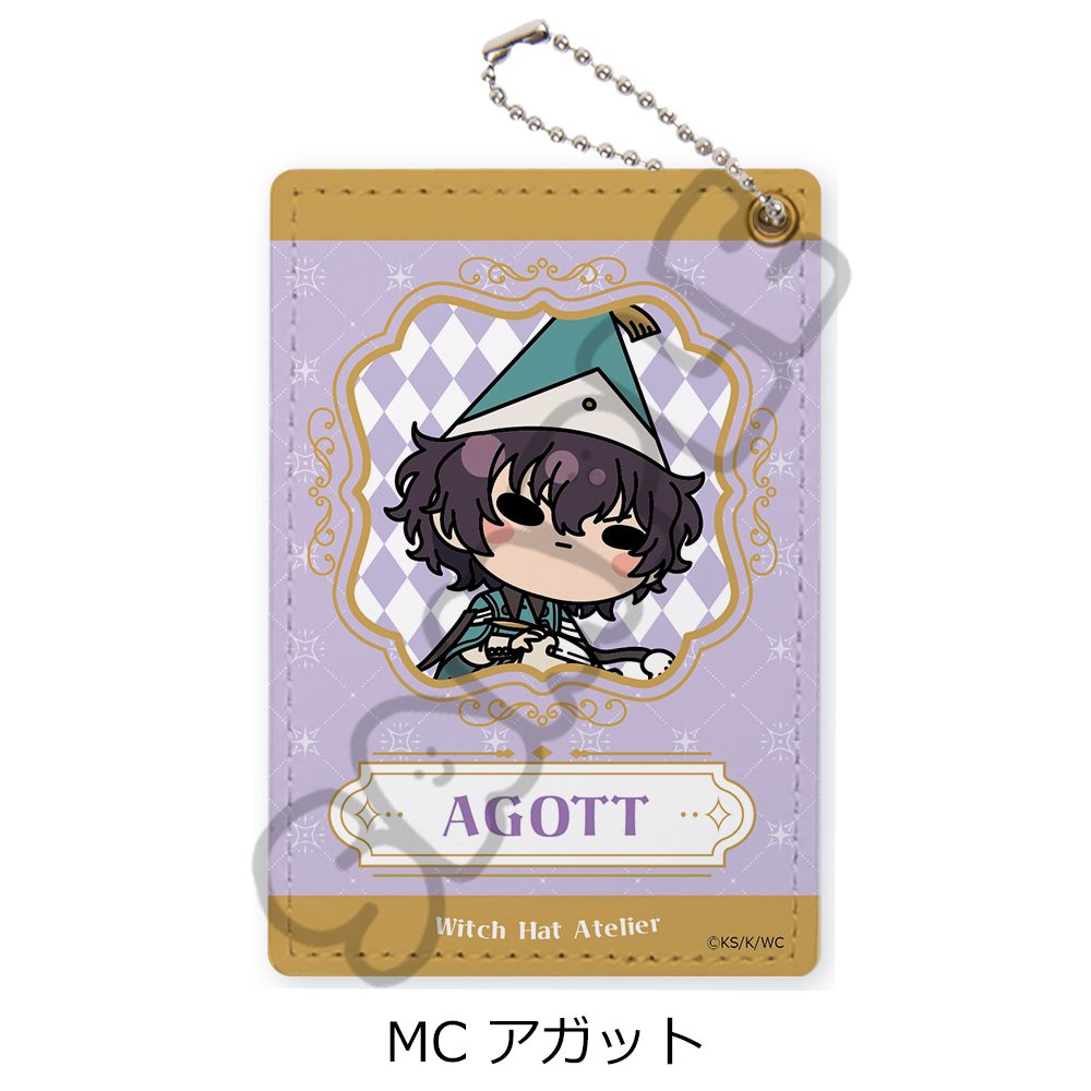 とんがり帽子のアトリエ 第2弾 パスケース MC アガット ("Witch Hat Atelier" Vol. 2 Pass Case MC Agott)