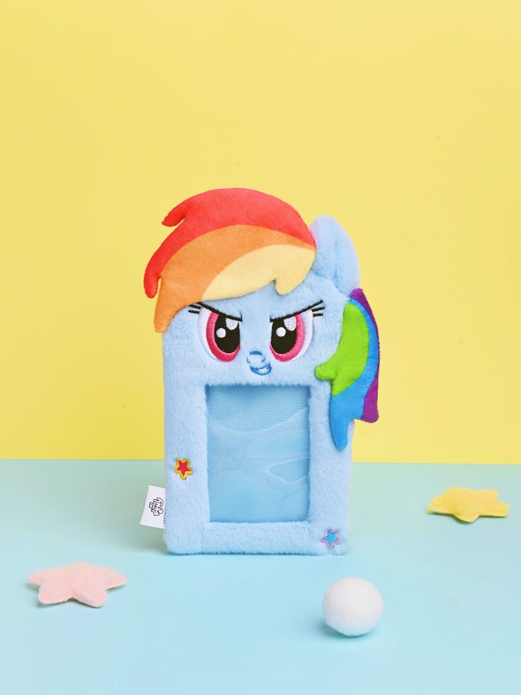 マイリトルポニー ぬいぐるみカードホルダー-レインボーダッシュ ("My Little Pony" Plush Card Holder-Rainbow Dash)