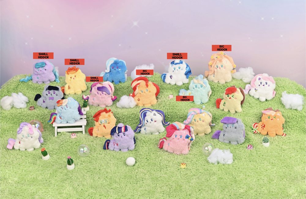 マイリトルポニー 3インチミニぬいぐるみブラインドバッグ 第2弾 ("My Little Pony" 3in Mini Plush Blind Bag-Wave 2)