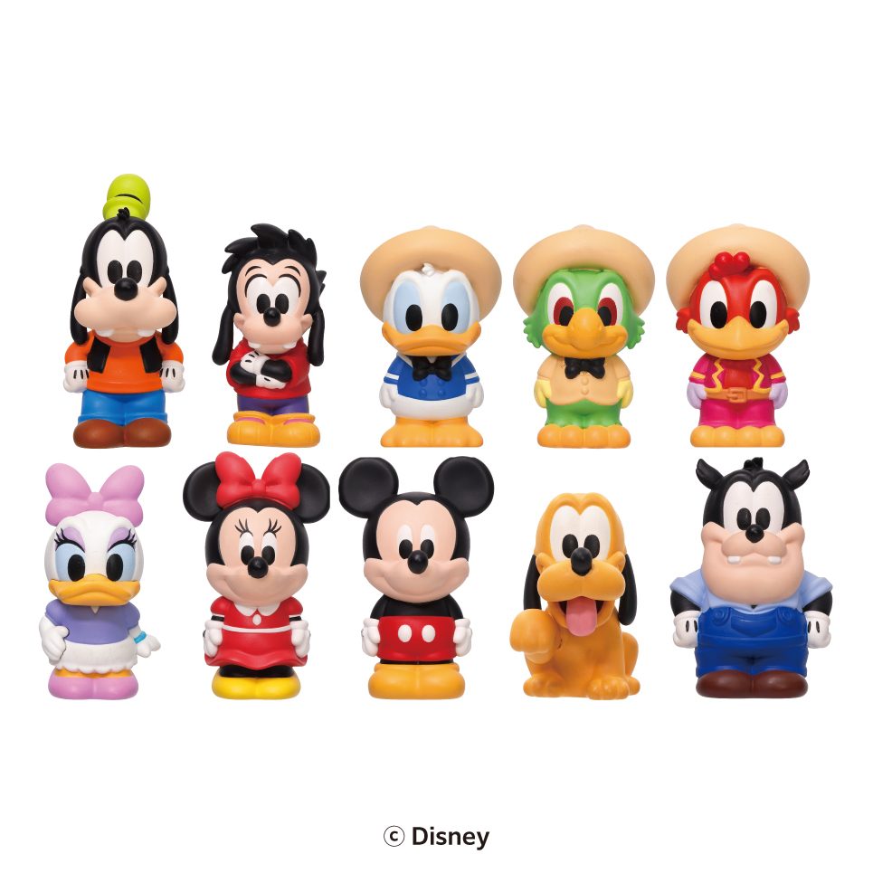 ミッキー&フレンズ ソフビパペットマスコット (Mickey & Friends Soft Vinyl Puppet Mascot)