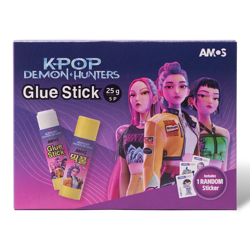KDH AMOS スティックのり 25g×5本パック HUNTRIX (KDH AMOS GLUE STICK 25G/5PACK_HUNTRIX)