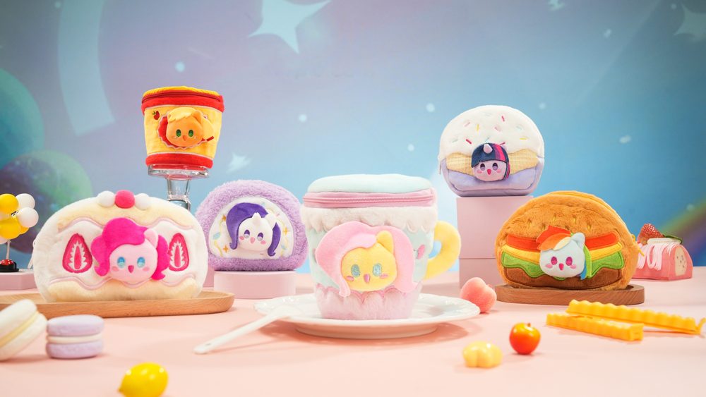 マイリトルポニー フードモチーフぬいぐるみポーチブラインドボックス ("My Little Pony" Plush Food Purse Blind Box)