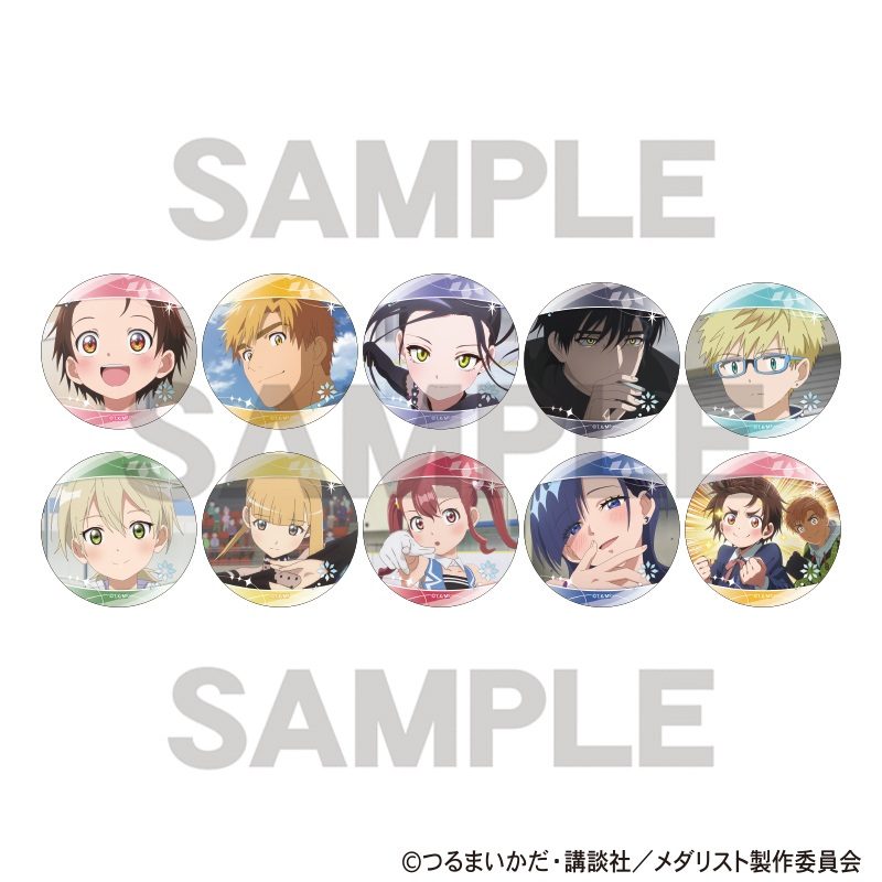 メダリスト トレーディング缶バッジ ("Medalist" Trading Can Badge)