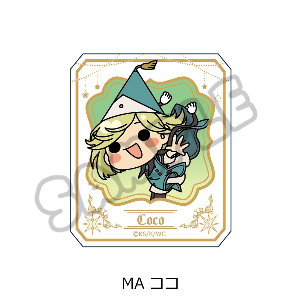とんがり帽子のアトリエ 第2弾 クリアカードステッカー MA ココ ("Witch Hat Atelier" Vol. 2 Clear Card Sticker MA Coco)