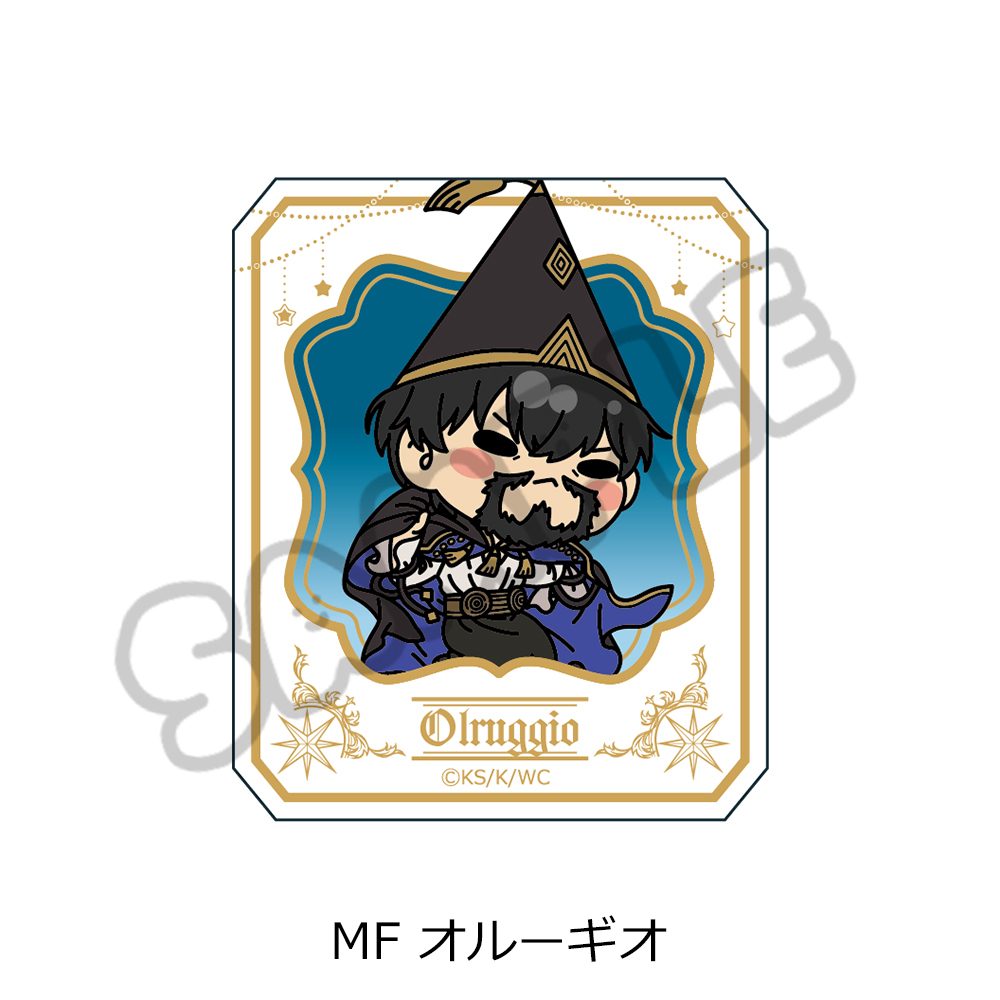 とんがり帽子のアトリエ 第2弾 クリアカードステッカー MF オルーギオ ("Witch Hat Atelier" Vol. 2 Clear Card Sticker MF Olruggio)