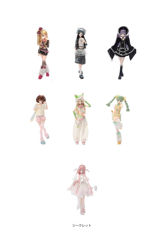 MixAngel MixAngelシリーズ トレーディングドール (MIXANGEL MIXANGEL SERIES TRADING DOLL)