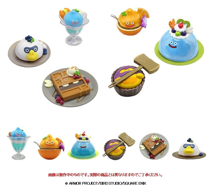 ドラゴンクエスト ミニチュアスイーツフィギュアコレクション スライムカフェ ("Dragon Quest" Miniature Sweets Figure Collection Slime Cafe)