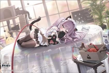 ブシロード ラバーマットコレクション V2 Vol.2224 アズールレーン ヴィットリオ・クニベルティ ネコネコ習性研究Ver. (Bushiroad Rubber Mat Collection V2 Vol. 2224 "Azur Lane" Vittorio Cuniberti On the Habits of Cats Ver.)