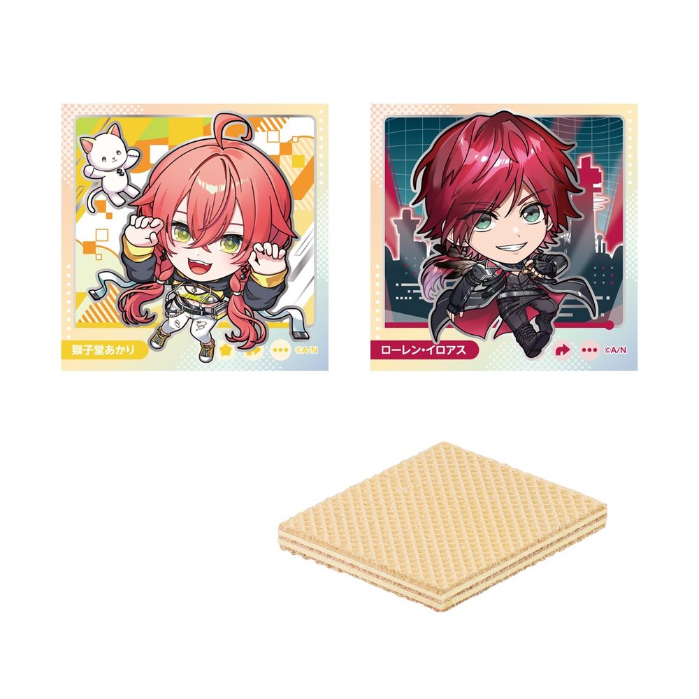【食玩】にふぉるめーしょん にじさんじ シールウエハース (Nyaformation Nijisanji Sticker Wafer Card)