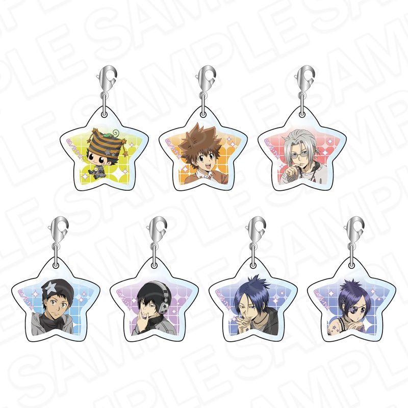 家庭教師ヒットマンREBORN! アクリルチャーム STAR Ver. ("Reborn!" Acrylic Charm Star Ver.)