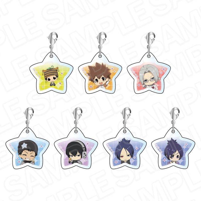 家庭教師ヒットマンREBORN! アクリルチャーム STAR デフォルメVer. ("Reborn!" Acrylic Charm Star Deformed Ver.)