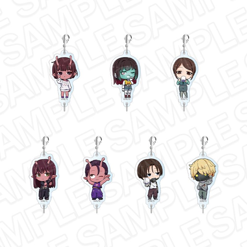 銀河特急 ミルキー☆サブウェイ つながるアクリルチャーム Morning Ver. ("MILKY SUBWAY THE GALACTIC LIMITED EXPRESS" Tsunagaru Acrylic Charm Morning Ver.)
