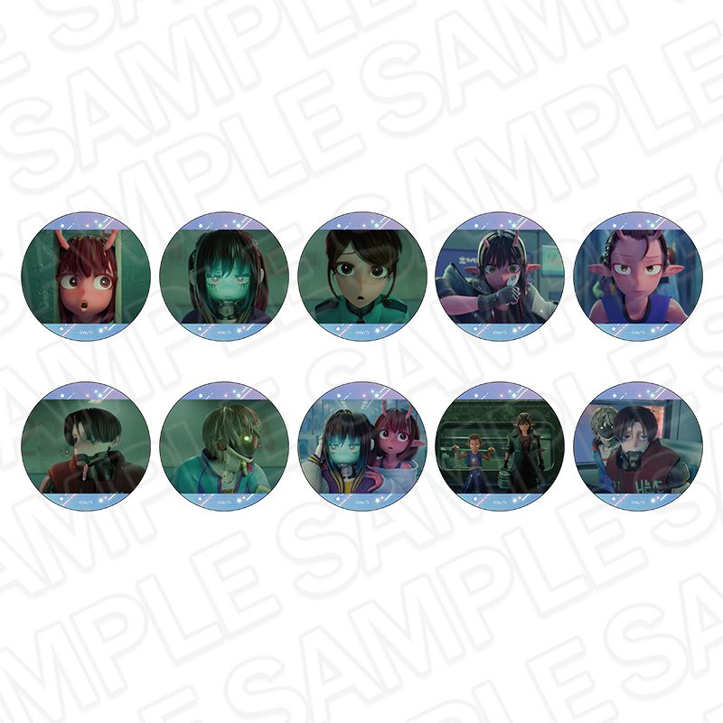 銀河特急 ミルキー☆サブウェイ カンバッジ Vol.1 ("MILKY SUBWAY THE GALACTIC LIMITED EXPRESS" Can Badge Vol. 1)